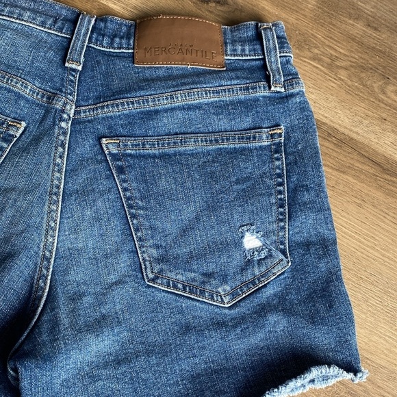 J Crew Mercantile raw hem jean shorts - Picture 12 of 15